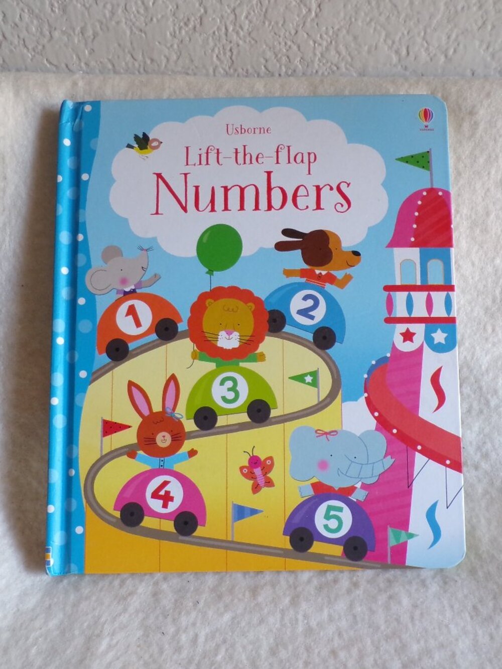 Usborne Lift The Flap Numbers Book Large Hardcover Kids